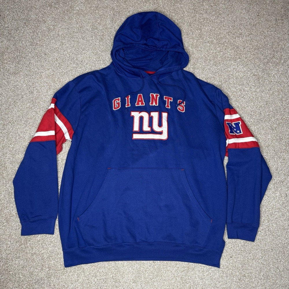 New York Giants NFL Team Apparel Men's 2XL Big Blue Pullover Team Logo